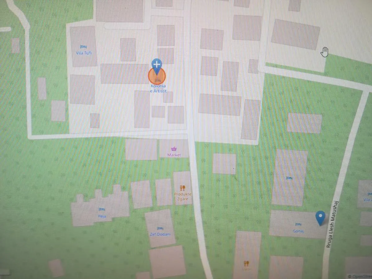 Kolonia E Artistave Apartamento Velipojë Quarto em Acomodações Particulares
